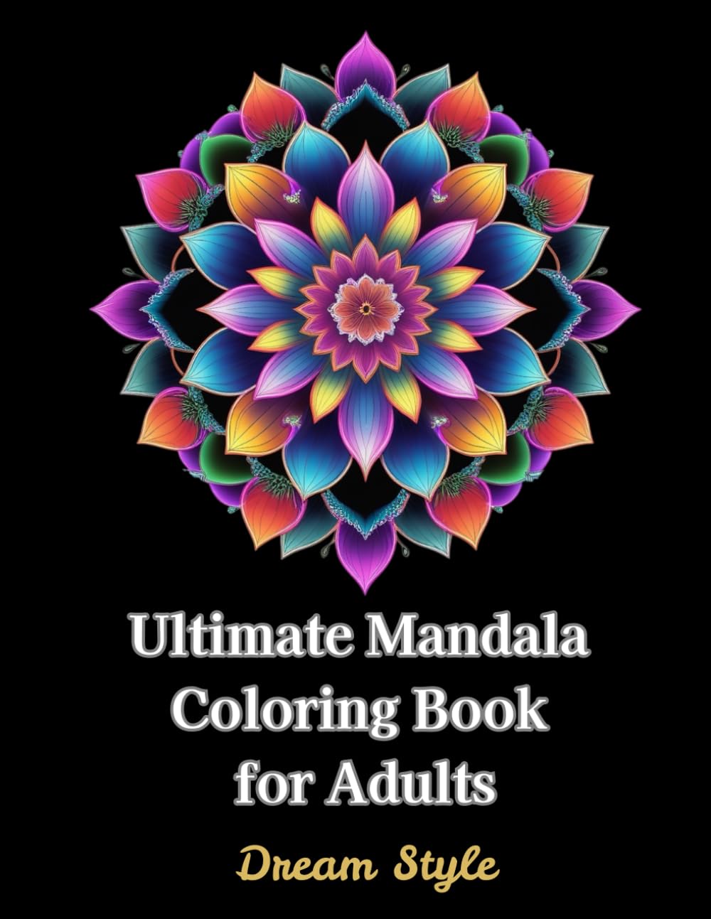 Ultimate Mandala Coloring Book for Adults: Relaxation and Mindfulness: Mandala Coloring Book for Adults: Calm and Relax with Beautiful Mandalas