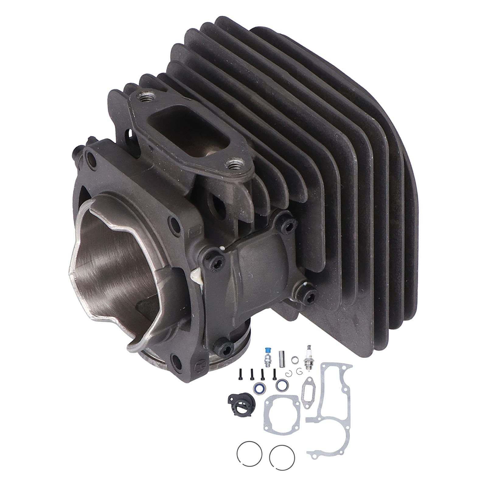 Hyuduo Kit Pistone Cilindro, Guarnizione in Linea a Catena Ricambio Set Ricambio per Motosega 372xp X Torq 365 X-Torq Parte 575255702,Motosega