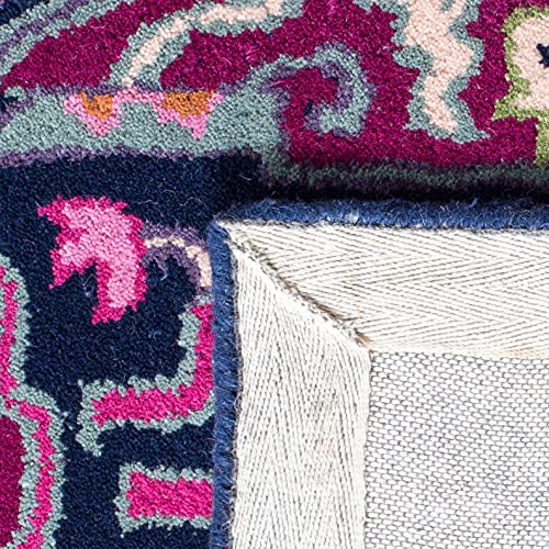 Tapete decorativo 91x152 cm Safavieh de lana hecho a mano miniatura 4