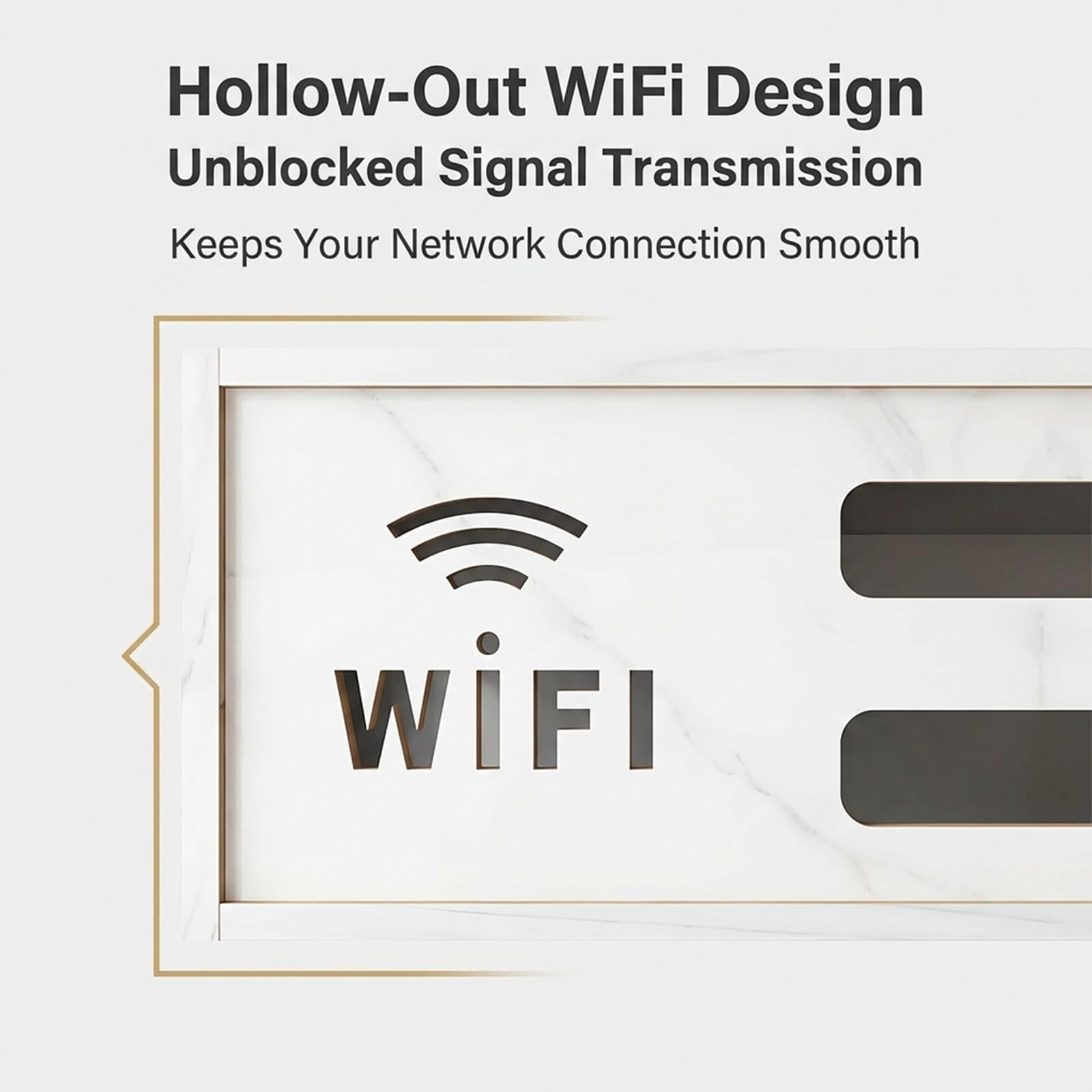 Wandmontierter WLAN-Router-Aufbewahrungsschrank, WiFi-Routerkasten, Steckdosen- Und Kabelmanagement-Versteck, Unsichtbarer Organizer Für Wohnzimmer, Büro Oder Schlafzimmer