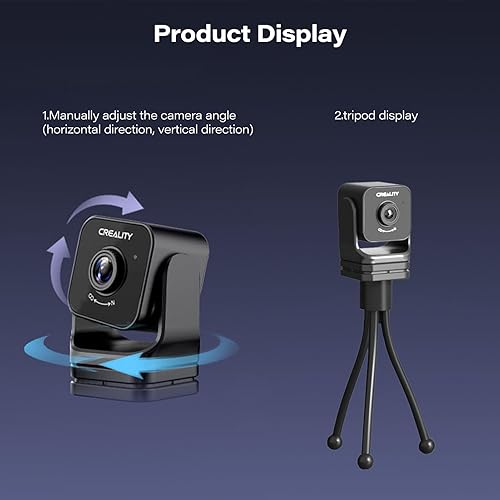 Miniatura 8 de ENOMAKER Creality Nebula - Kit de cámara HD USB 3D con visión nocturna, monitoreo de 24 horas, detección de espagueti, filmación de lapso de tiempo