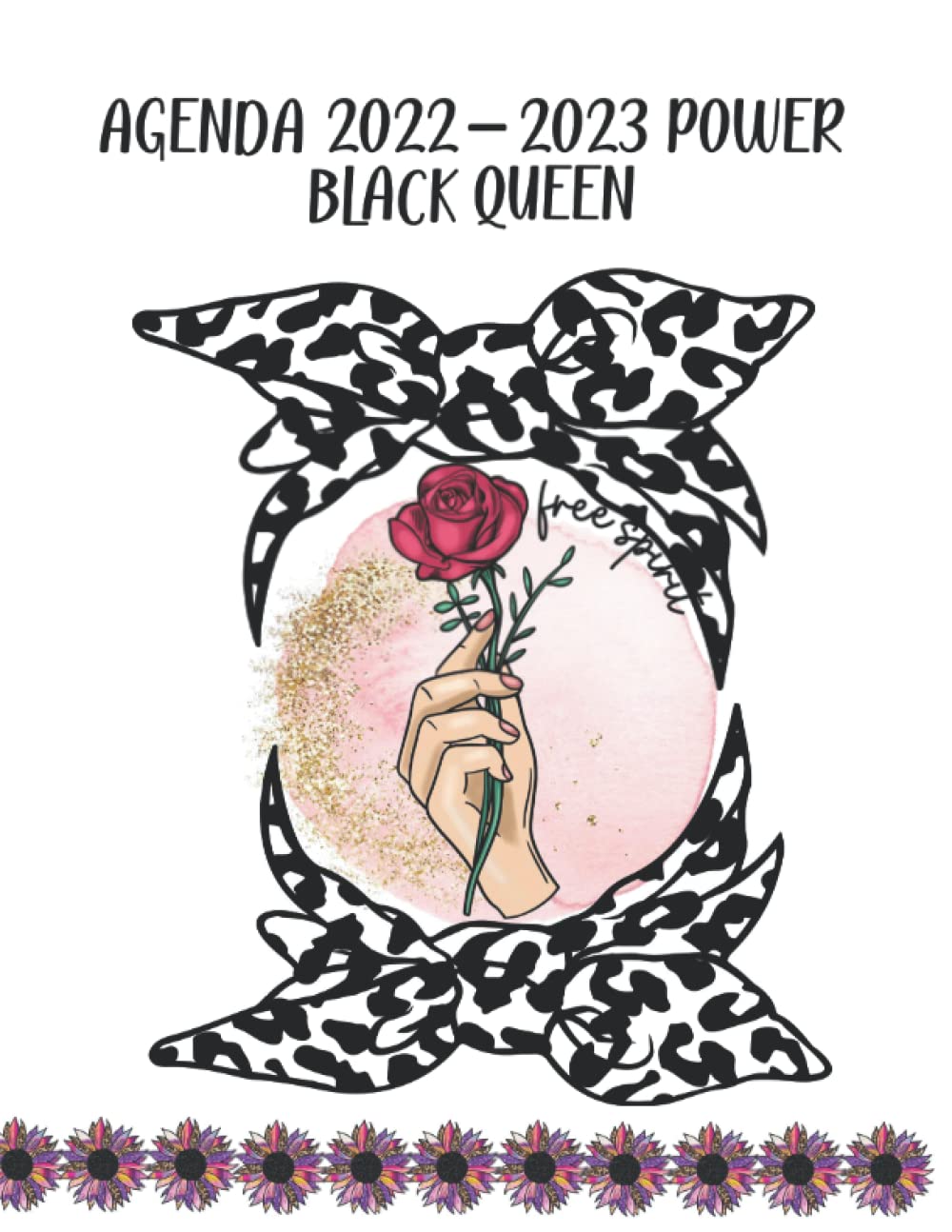 Buy Agenda 20222023 Power Black Queen Planner mensile da donna 2022