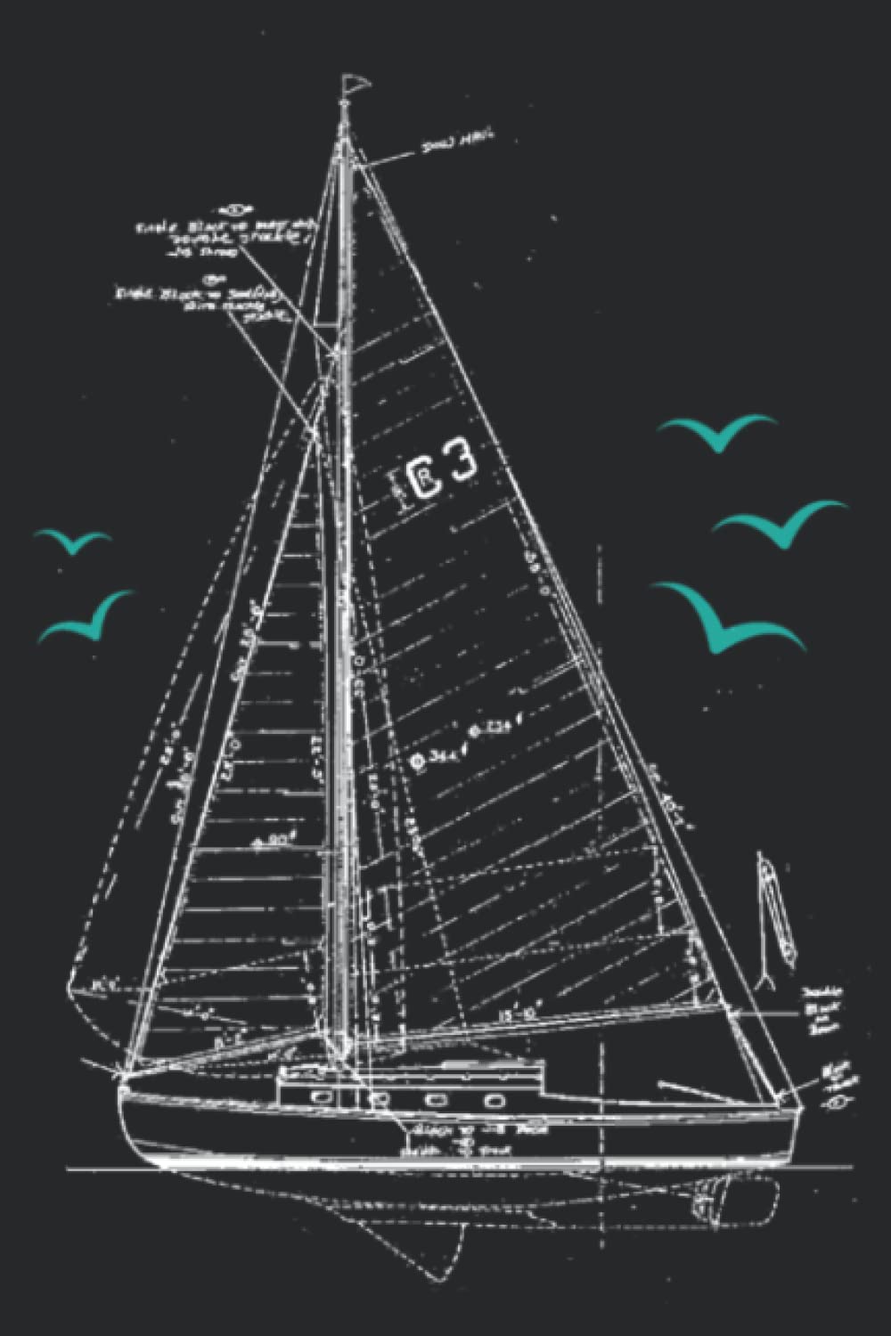 Lake Norman NC LKN Sailing Sailboat Good Meme: Daily Planner Notepad To Do Schedule, Medium 6x9 Inches, 100 Pages, Printed Cover