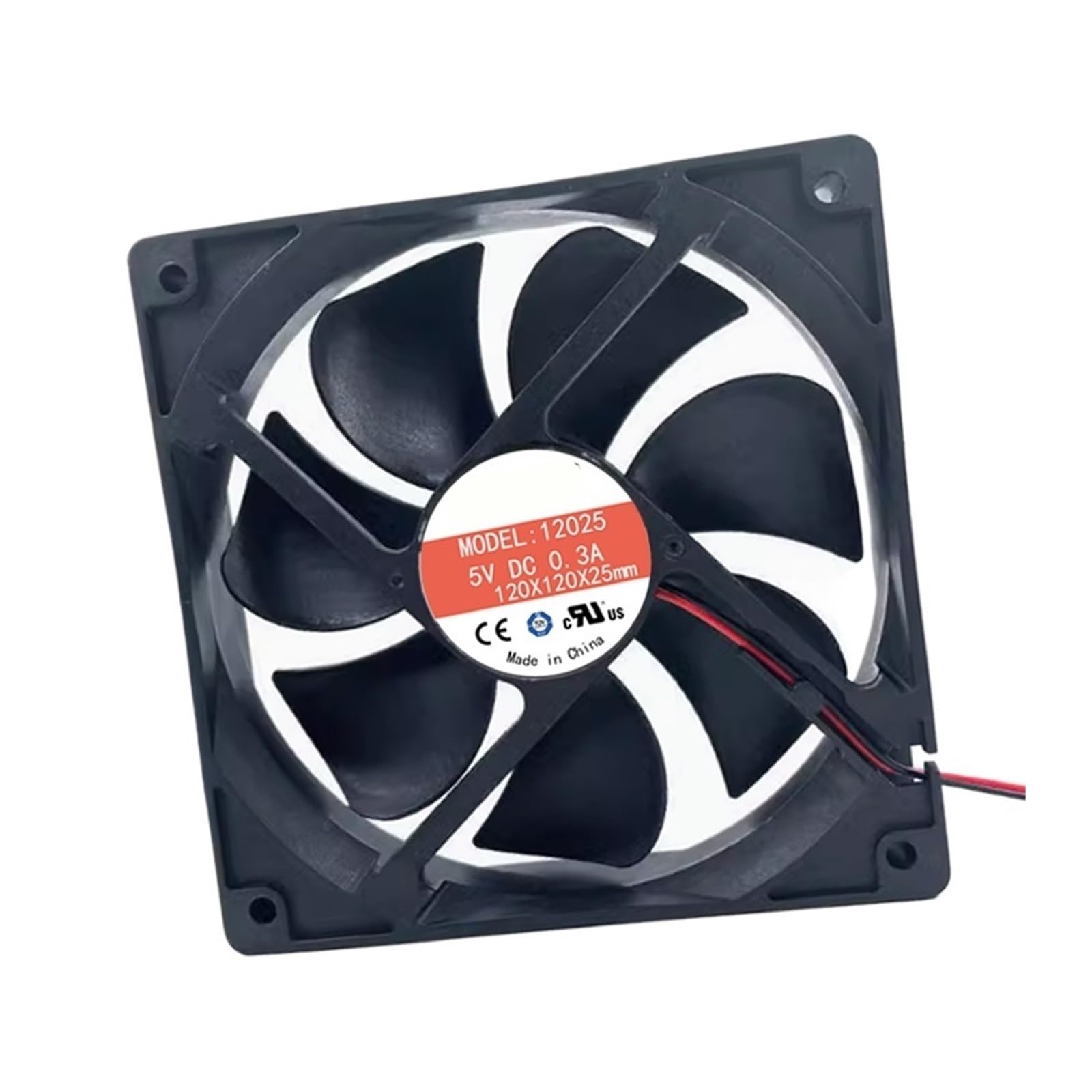 IVEKYKIBC 12cm 12025 12V 24V Cooling Fan(24V 2line)