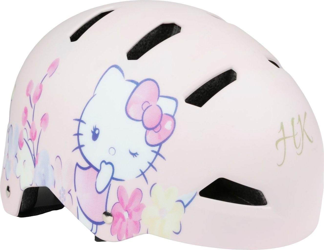 Casque de vélo Tataway Hello Kitty Street XS pour Fille 48-52 cm, modèle Skate avec Roue réglable et Certification en 1078