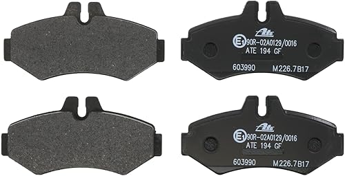 Miniatura 1 de ATE Juego de pastillas de freno de disco traseras semimetálicas 603990 para Sprinter