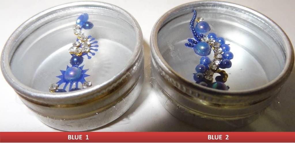 DESIGNER DIAMONTEZ BINDI IN BOX - SWIRLING BIG(3 cm) - 1 PACK - PICK YOUR DESIGN AND COLOR - SOLD BY TRENDZ