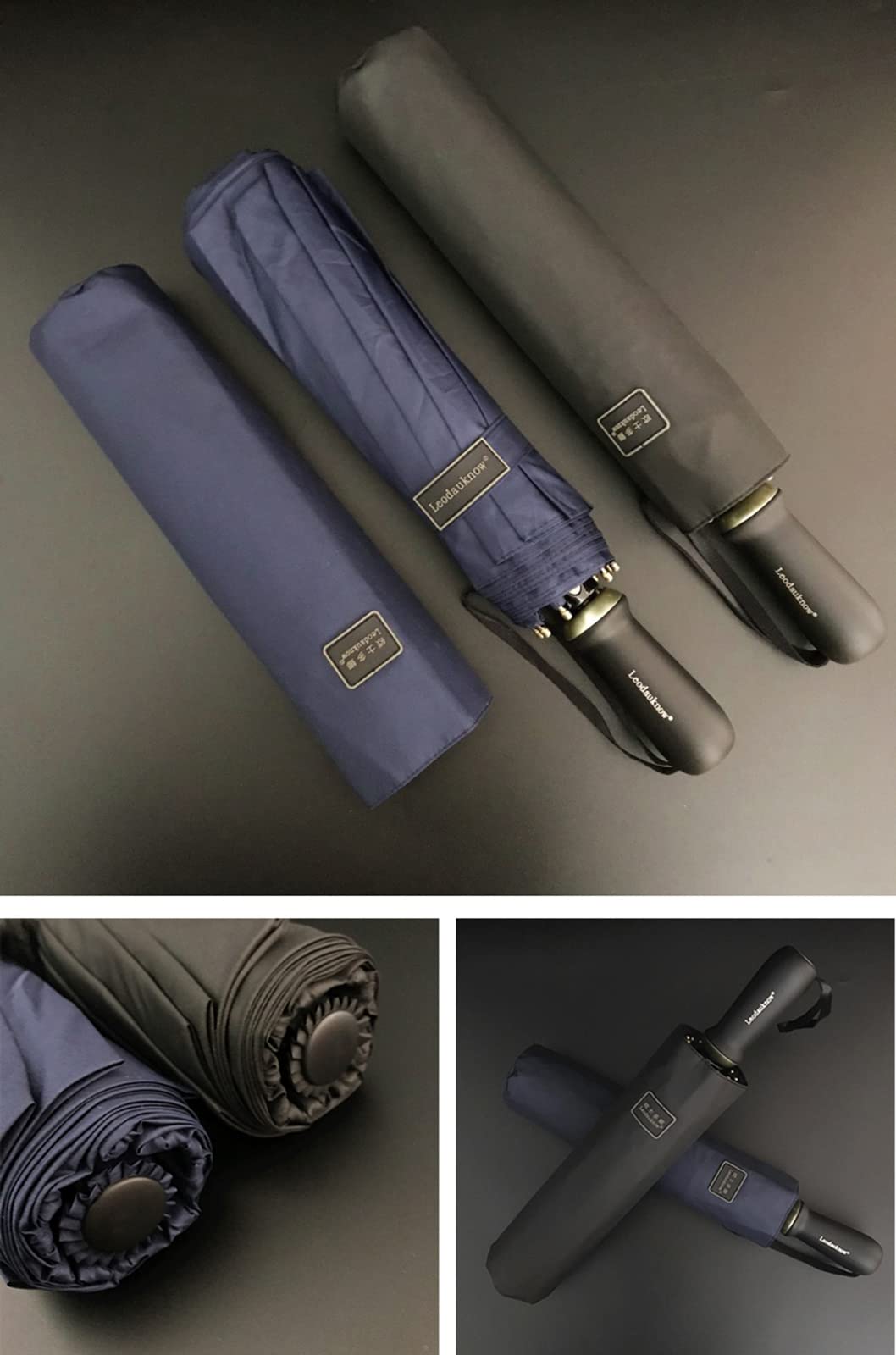 Paraguas, Ligero y Plegable(Blue)
