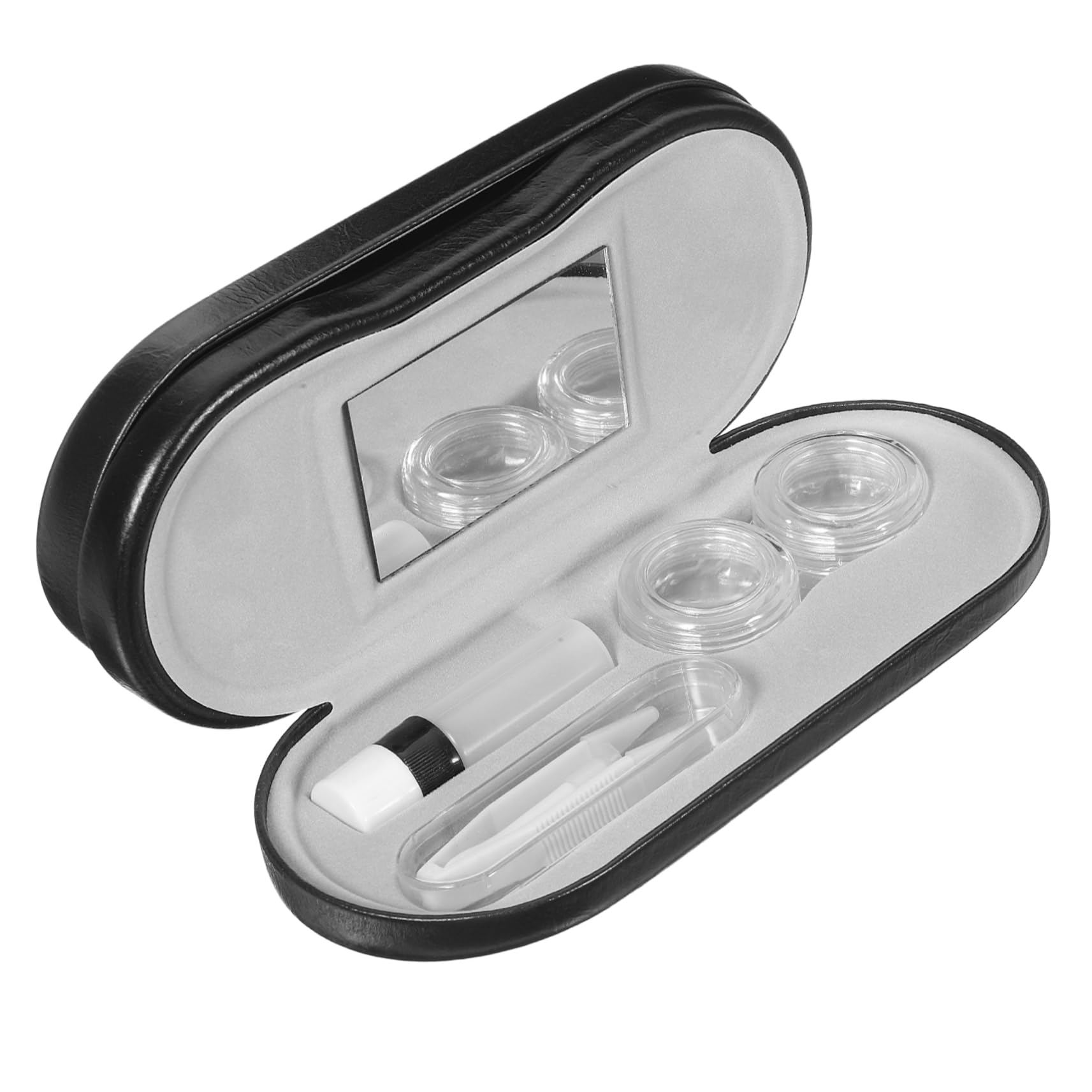 3 Sätze Doppelter Brillenetui Hartschalen Brillenbox für Mehrere Brillen Tragbarer Brillenorganizer mit Design für Sonnenbrillen und Lesebrillen Unterwegs