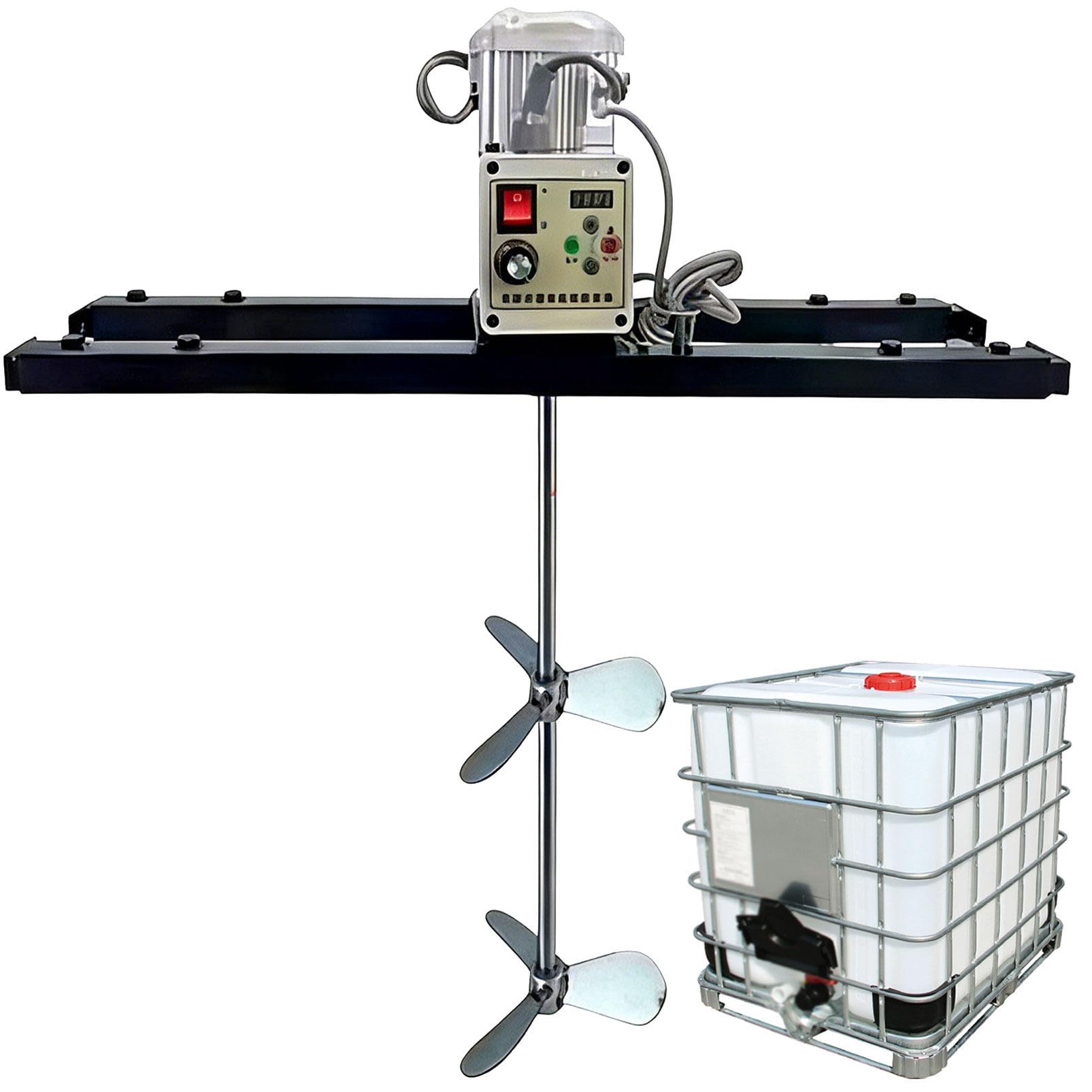 GerCxxly Electric IBC Tank Mixer 265 Gallon Tank Stirring Agitator B