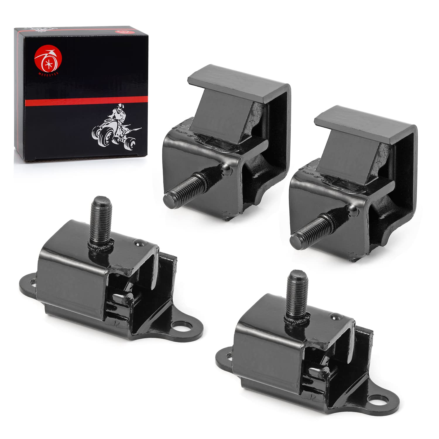 Front & Rear Engine Mount 1985-1996 For Yamaha G2 G5 G8 G9 G14 Gas Golf Motor Mount