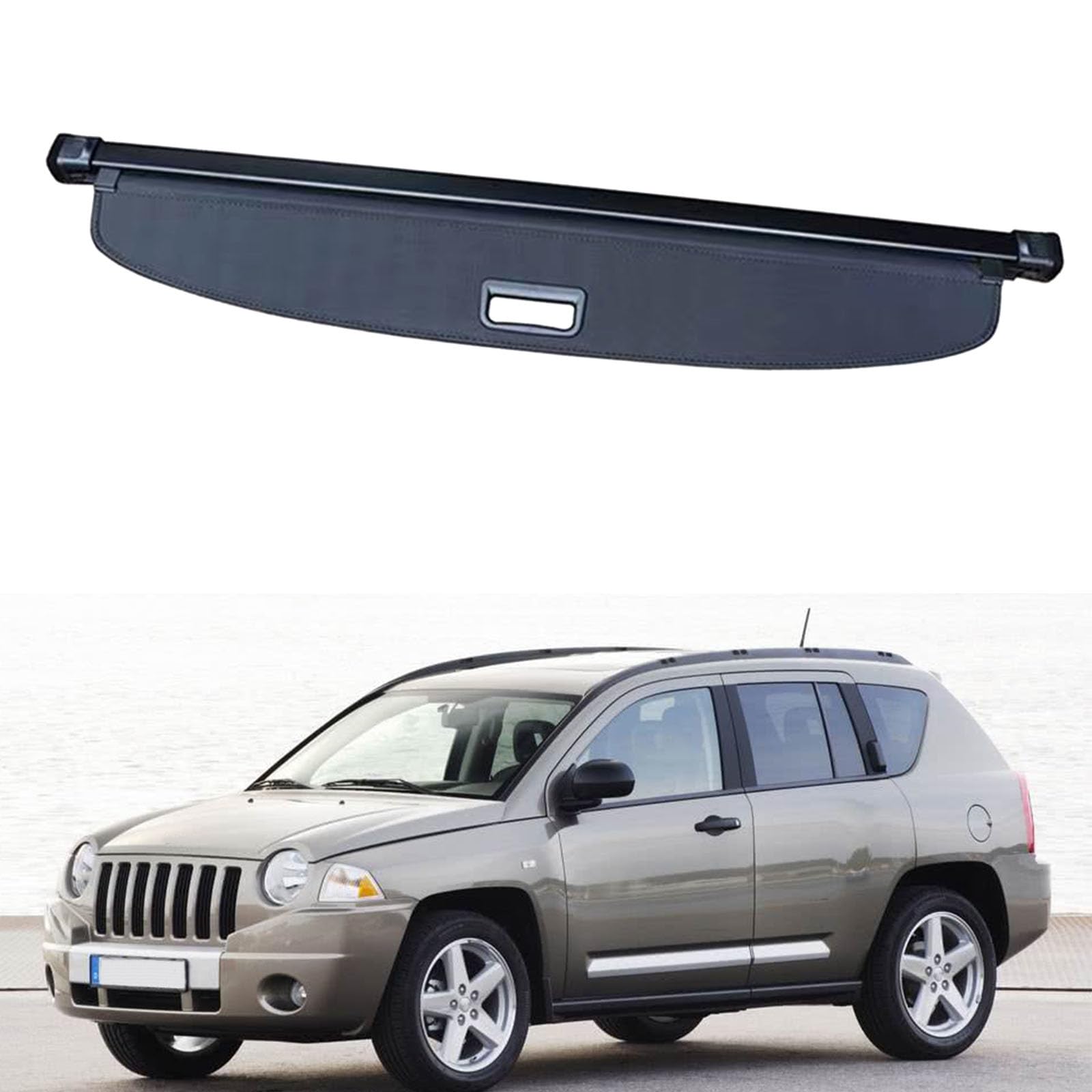 ORBHES Car privacy screen,Compatible pour Jeep Compass 2009-2011,Auto Parts