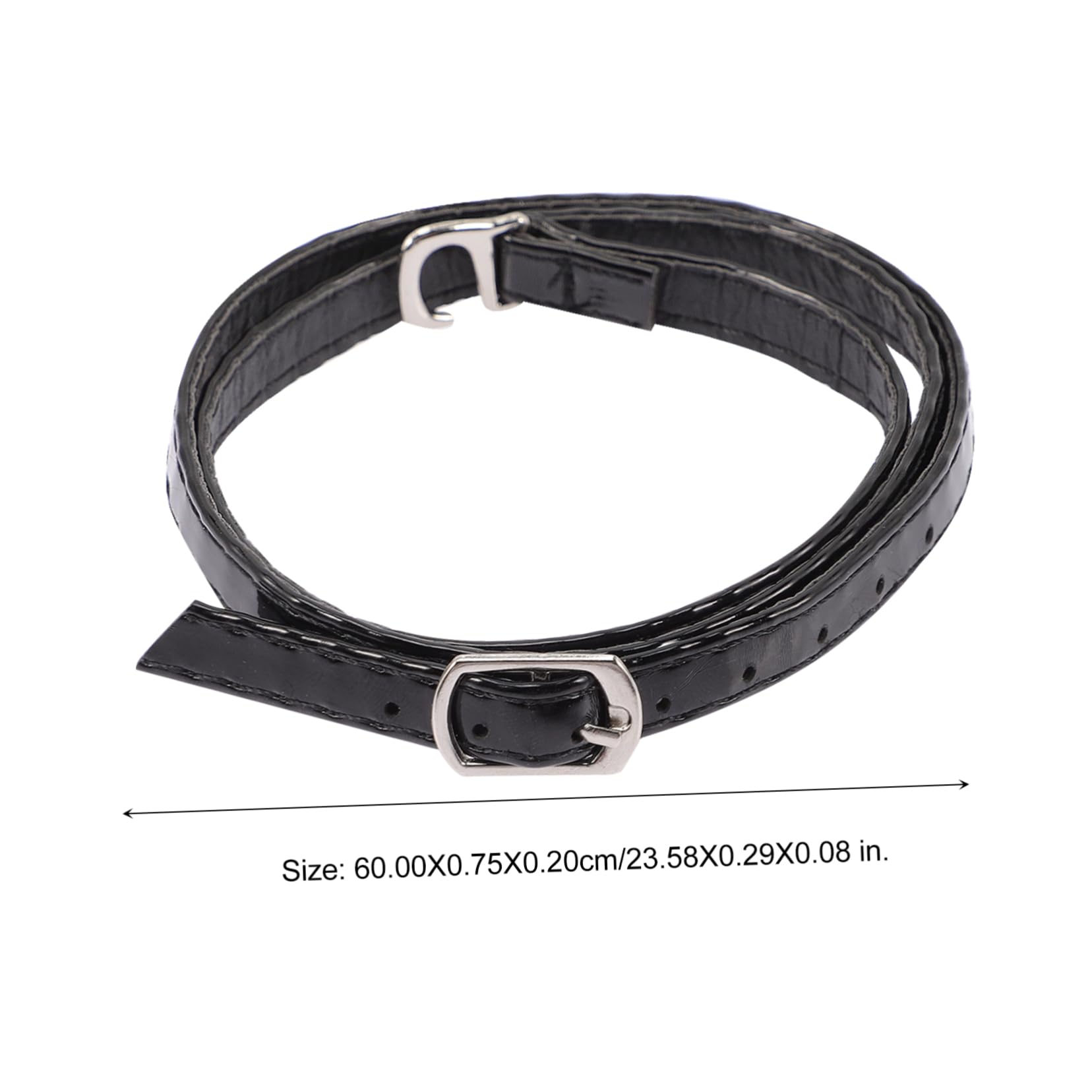 SHERCHPRY cordones de tacones altos extensor de la correa del zapato cordones elásticos cordones de zapatos de cuero correas de tacón para tacones altos imitación de cuero