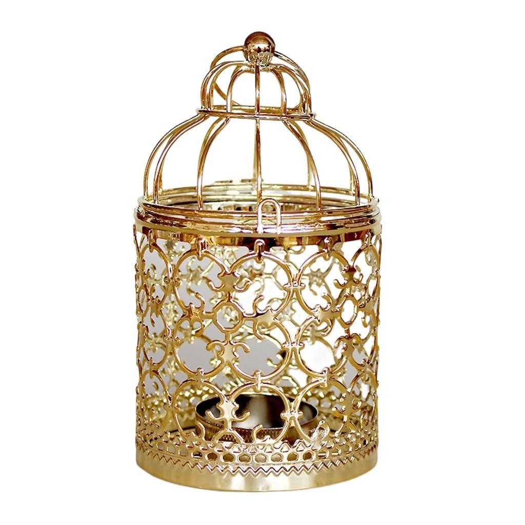 HTTGDGDH Electroplated Metal Craft Products Candlesticks Home Furnishings Wedding Props,