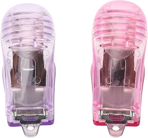 Miniatura 8 de Engrapadora manual, mini grapadora de 2 piezas con extractor de pasadores para encuadernar documentos ()