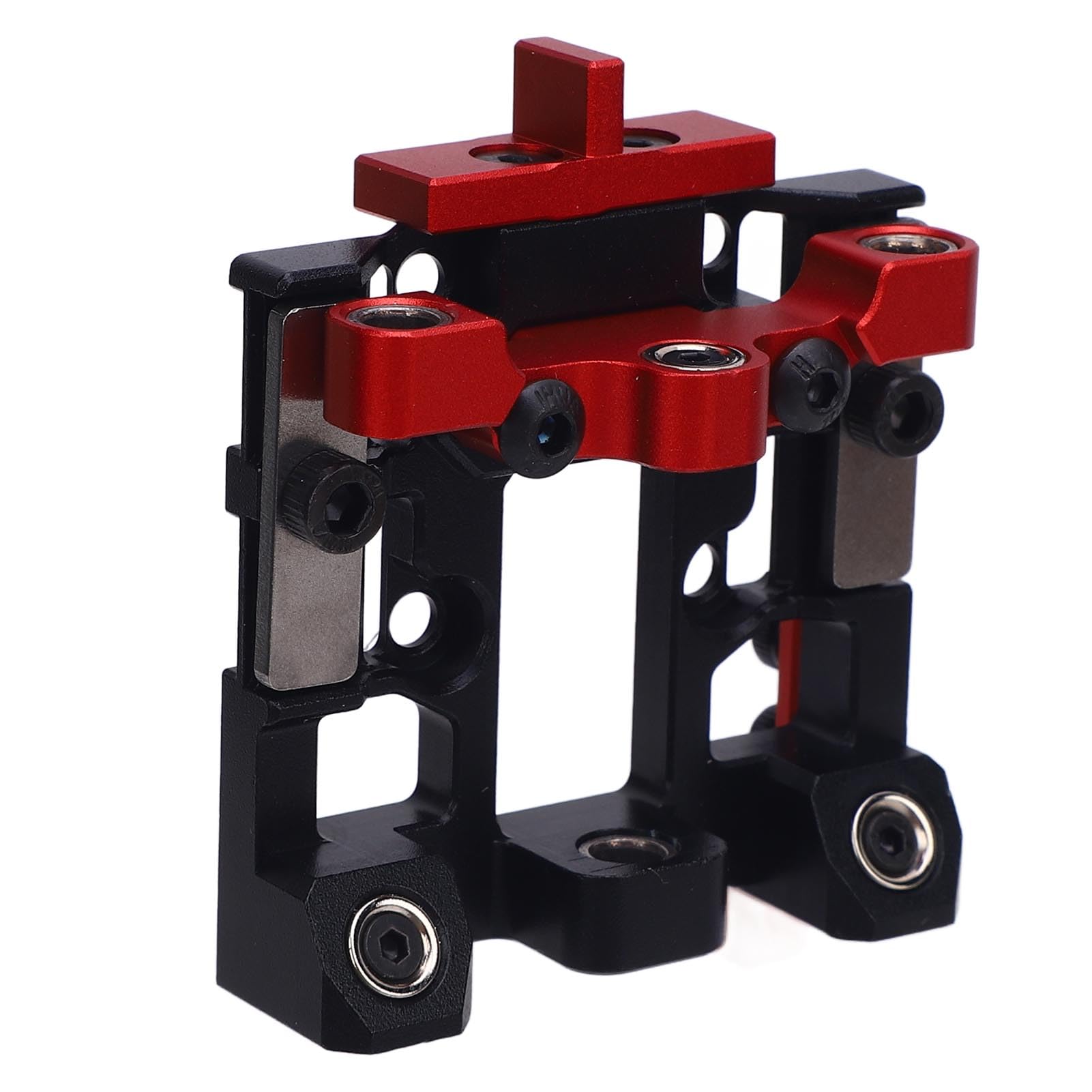 Bewinner Kit di Strumenti per l'interruttore della Testina dell'estrusore per Stampante 3D con Boccole Guida della Navetta, Elementi di Fissaggio e Viti di Montaggio in Lega di Alluminio per