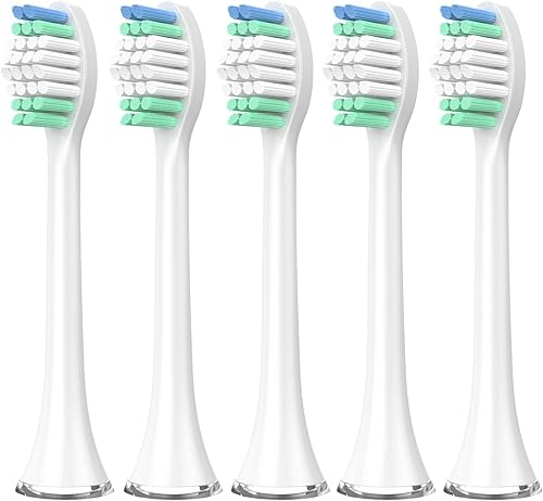 Cabezales de cepillo de dientes de repuesto para AquaSonic Black Series, Vibe Series, Black Series Pro y para cepillo de dientes eléctrico Duo Pro