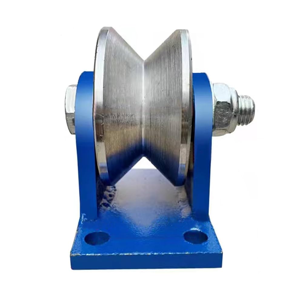 Amazon.co.jp: スチール V溝トラックホイール キャスター