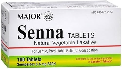 Major Senna tabletas 86MG 100unidades por botella