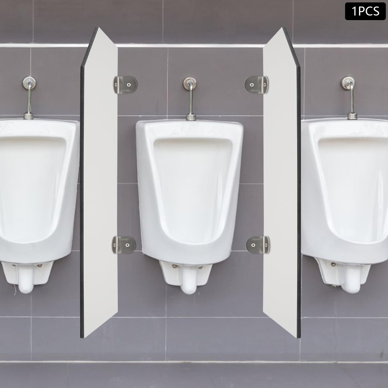 Urinal-Trennwand, 40 * 90cm WC Urinal Trennwand, Bidet Trennwand Toiletten Trennwand, Sichtschutz Toiletten Trennwand für Schulen Einkaufszentren öffentliche Orte Kindergärten Büros