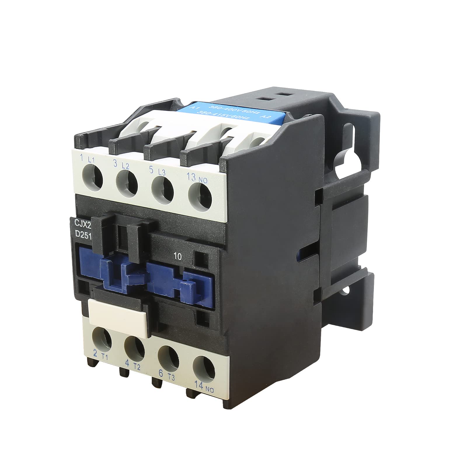 AC Contactor CJX2-2510 Coil 380V 25A 50/60Hz 3 Phase 1NO (Normally Open) Motor Contactor