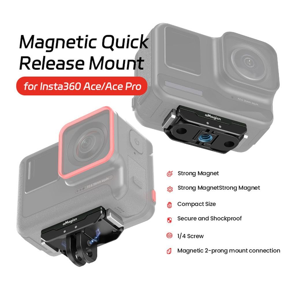 Amazon | インスタ360 Ace Pro 磁気クイック リリースベース for 