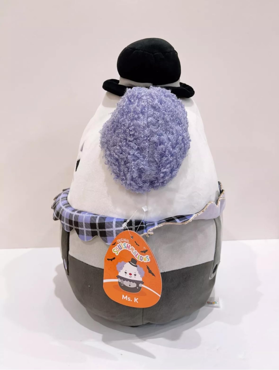 Squishmallow Ms. K Il Clown 10" – Peluche Raro Esclusivo Halloween 2024 – Nuovo Con Etichetta