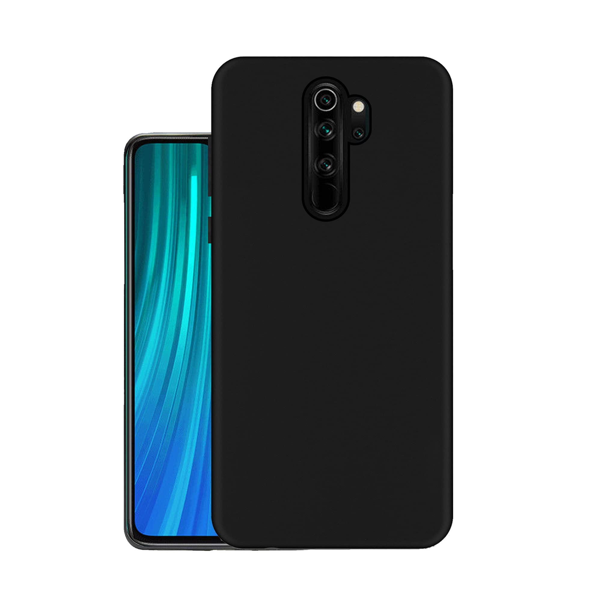 HELLO ZONE Exclusive Matte Finish Soft Rubber Back Case Cover for Xiaomi Mi Redmi Note 8 Pro - Black (B07Z8VJHB3) Amazon Price History, Amazon Price Tracker
