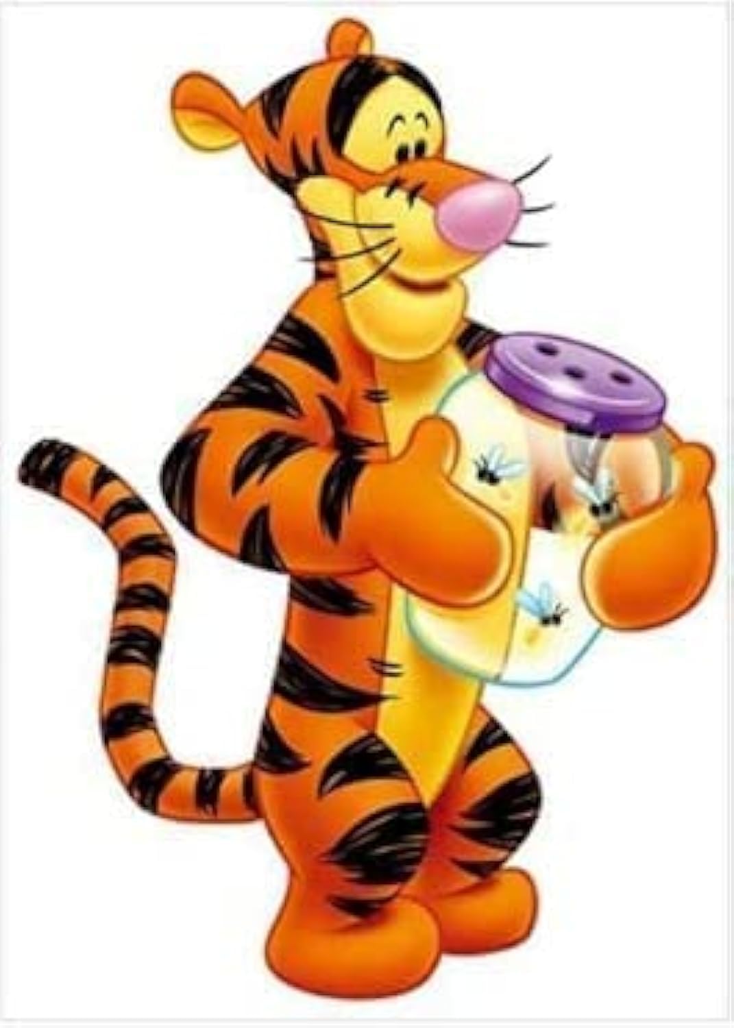 WHYCJXWL Diamond Art Kits for Adults and Kids, Full Drill Round Rhinestone Paint with Diamonds, Winnie The Pooh Diamond Painting (12X16 Inch)