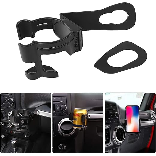 Savadicar 2-in-1 Cup and Phone Holder