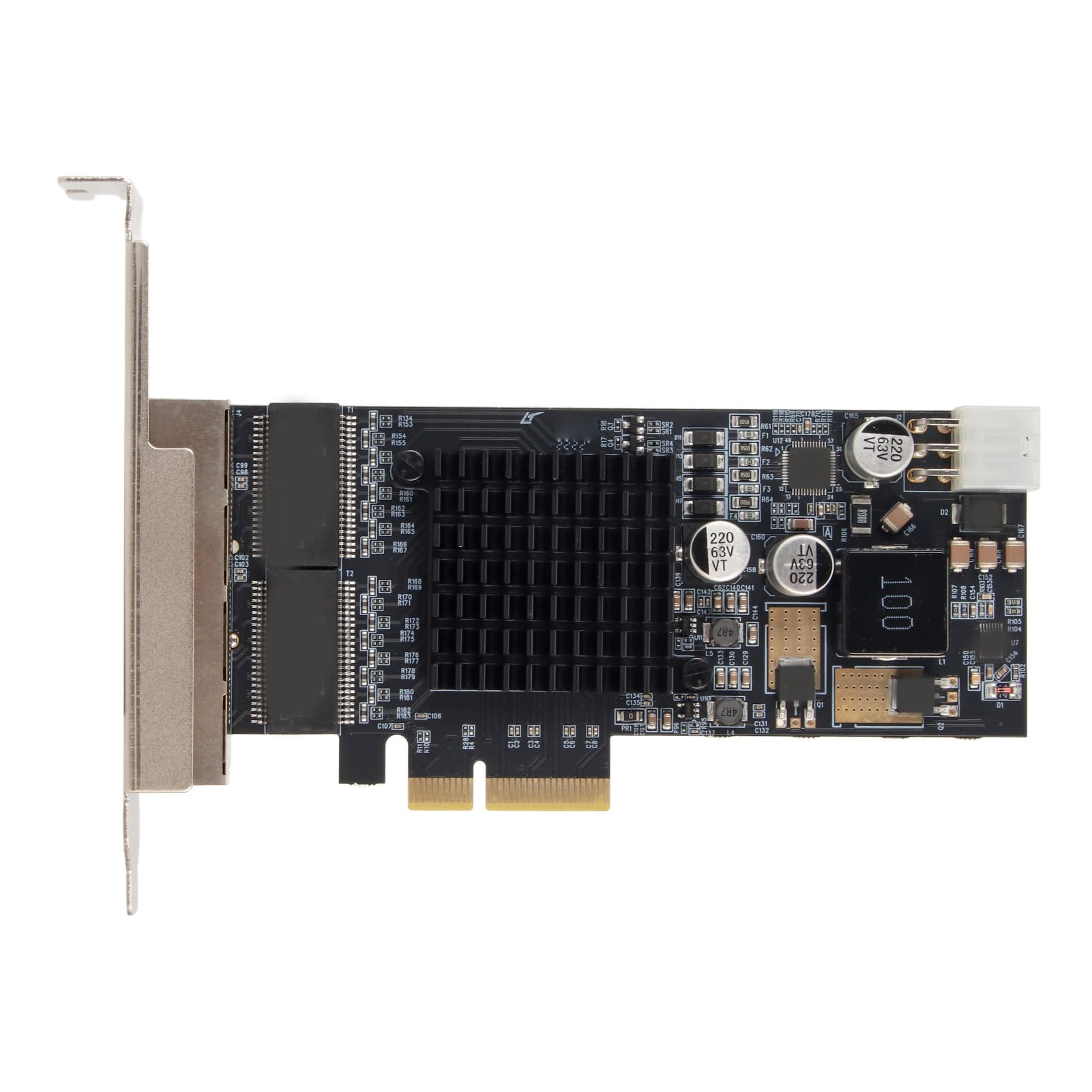 Carte Réseau 1000Mbps 4 Ports Haute Vitesse pour 350 PCI