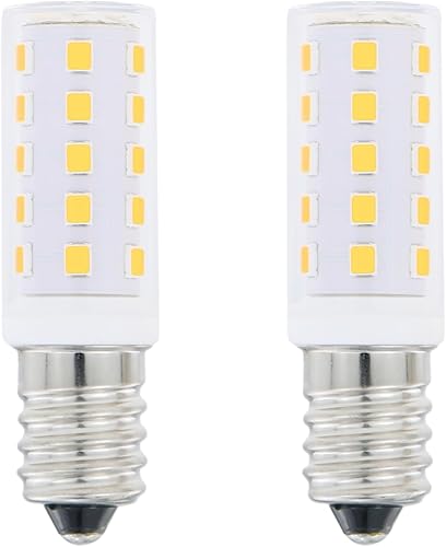 Miniatura 1 de Lamsky Bombilla LED E14 de 120 V, 4 W, luz blanca diurna 6000 K, regulable, base europea E14 de 35 W, 40 W, reemplazo de bombilla halógena (paquete