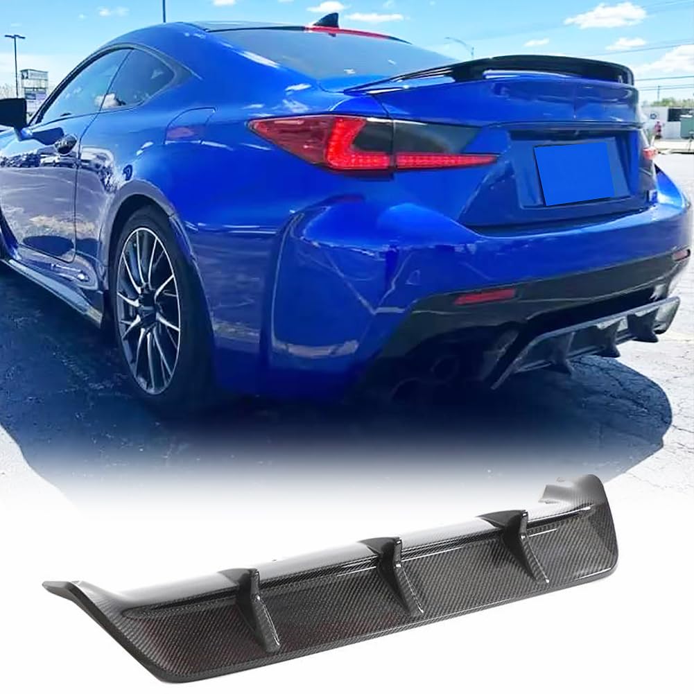 H*O様 レクサス　RC-F RCF 純正カーボンリアウイング　リアアクティブウ レクサス RCF リアリプレイスウイング【バーティカルカーボン