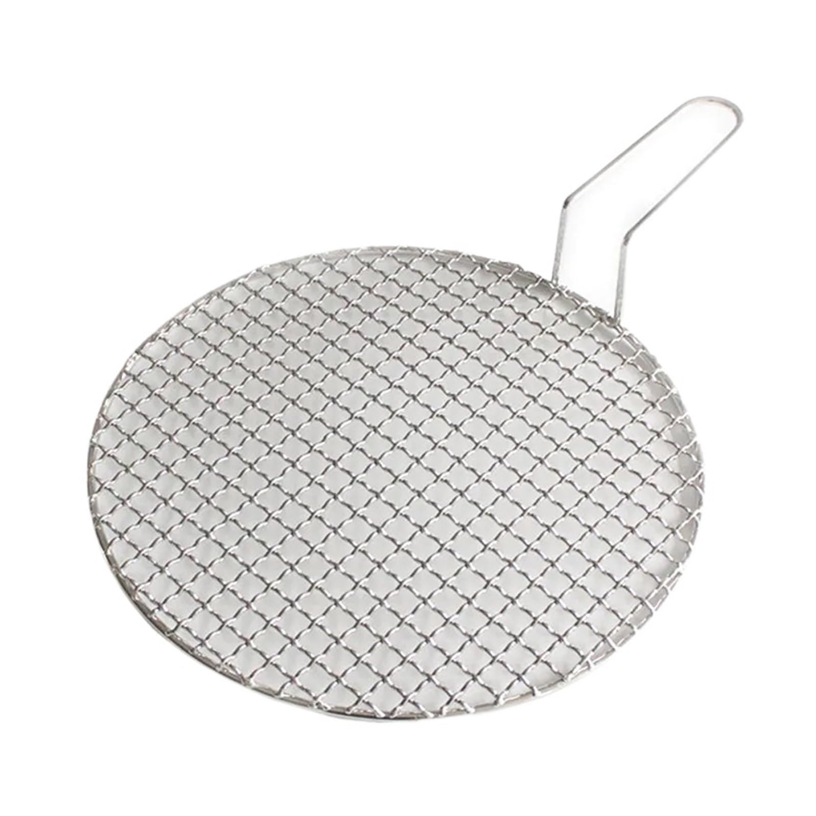 Generico Griglia for Barbecue a Rete arrostita con teglia da Forno Rotonda | Teglia tonda in acciaio inox a rete for uso barbecue(30.5cm)