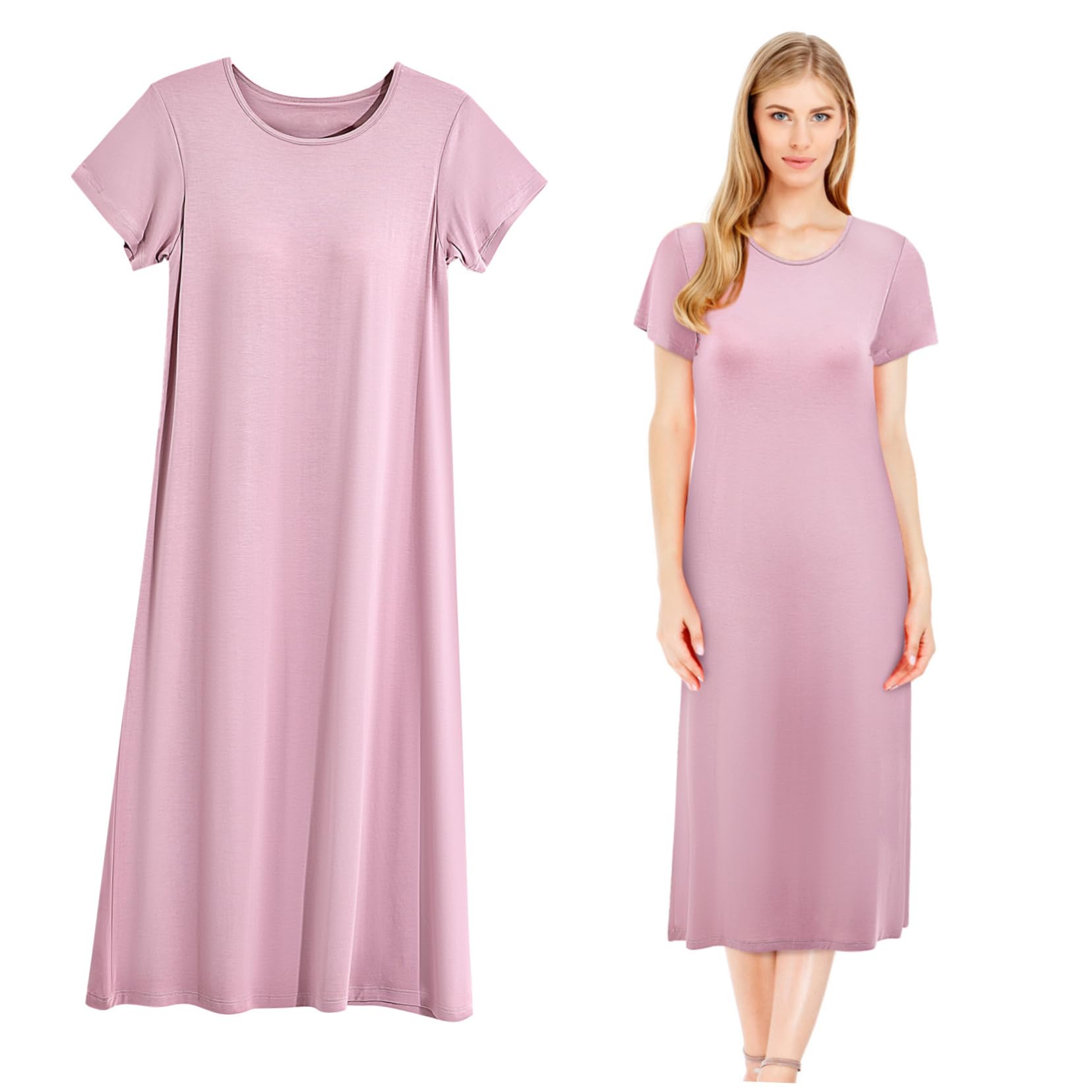 SHERCHPRY Gonna A Casa delle Donne Homewear Vestito degli Indumenti da Notte per Le Donne Camicie da Notte delle Signore di Lunga Lunghezza delle Donne di Usura di Notte Donne Vestiti da