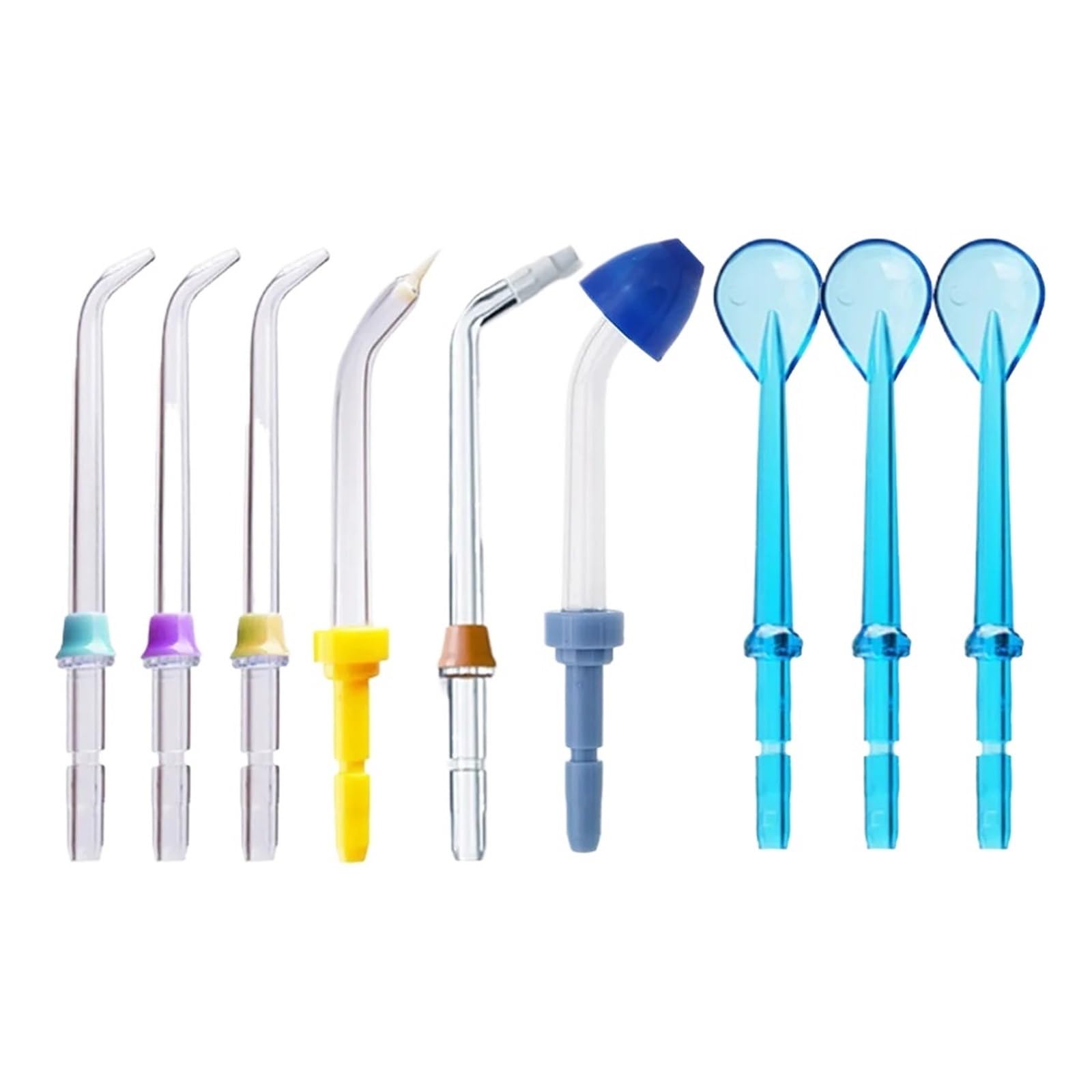 Kompatibel Mit Waterpik Flosser Jet Tips 9-teiliges Set Mundwässergeräte Teile