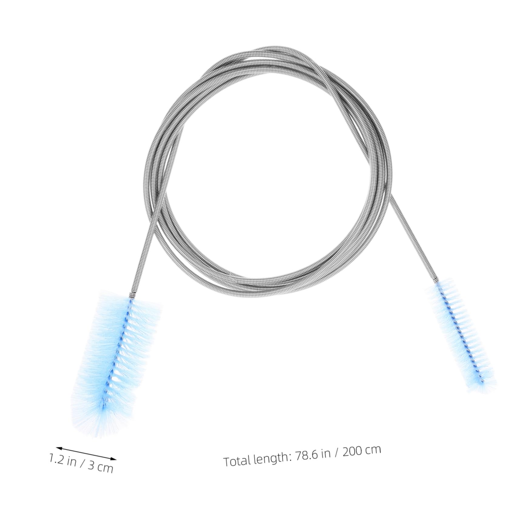 ibasenice Nylon Hose Cleaning Brush Long Tube Brush for Aquarium Cleaning Supplies