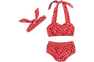Baby Girl Bikini Set with Stylish Headband