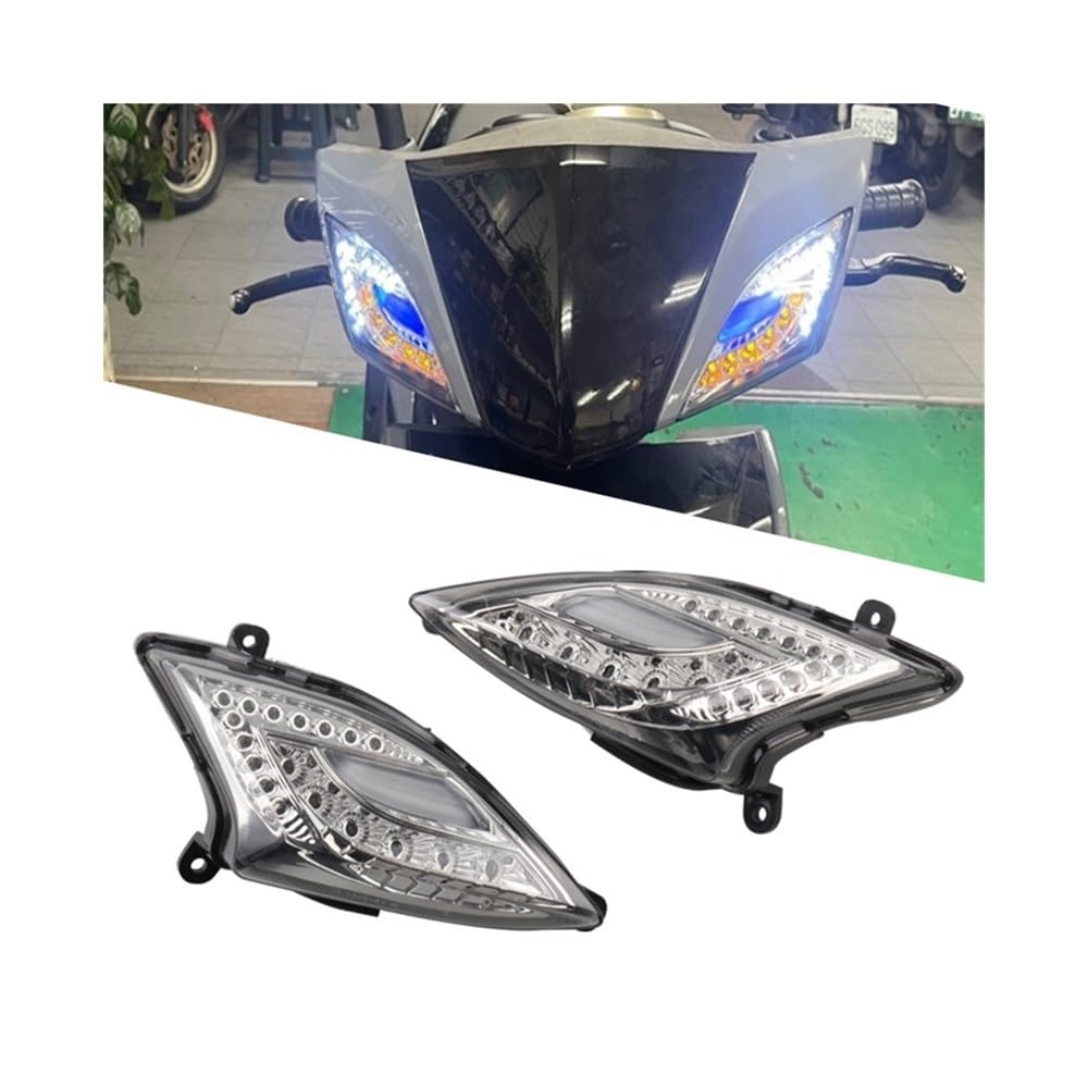 Nisza luces señalización Para YA&MAHA CYGNUS-X Cygnus X 125 Motocicleta Scooter LED Luz Intermitente Delantera Indicador Lámpara De Señal