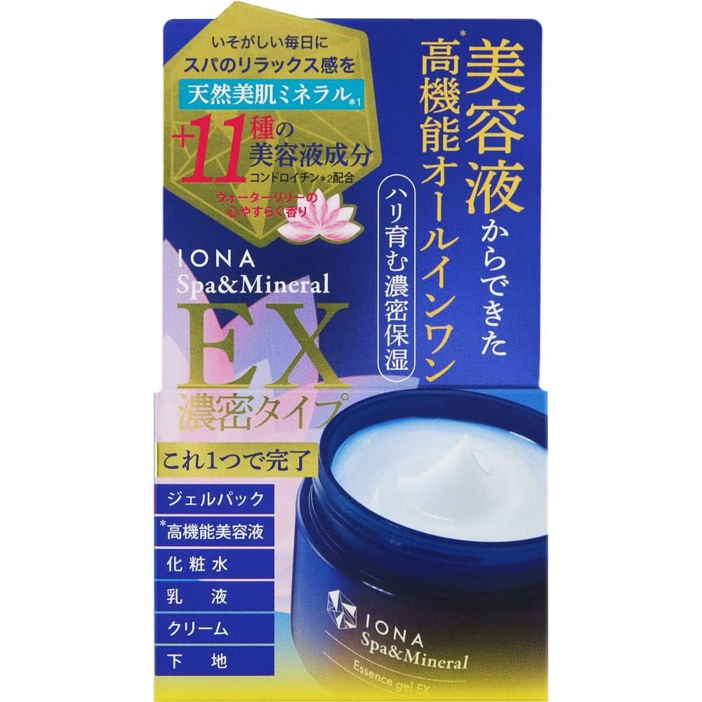 イオナ スパ＆ミネラルエッセンスジェル 4個セット Amazon | イオナ スパ＆ミネラル エッセンス ジェルEX 80g