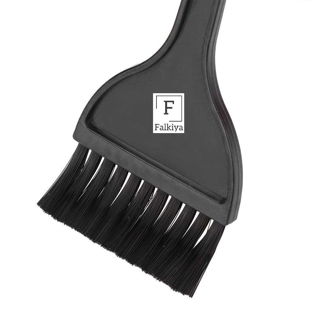 F Falkiya Plastic Classic Dyeing Kit - 3 pcs Brush And 1 Bowl, Black 1