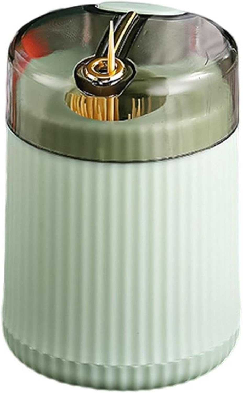 Toothpick Holder Press Type Automatic Toothpick Box Toothpick Jar Household Convenient Toothpick Cartridge Organizer