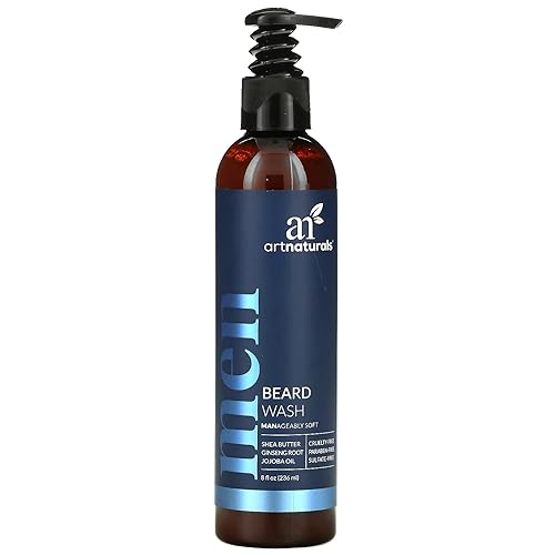 artnaturals ChampĂş natural para barba 8 onzas lĂquidas80fl oz infundido con aloe vera árbol de tĂ© y aceite de jojoba sin sulfatos artnaturals ChampĂş natural para barba 8 onzas lĂquidas80fl oz infundido con aloe vera árbol de tĂ© y aceite de jojoba sin sulfatos
