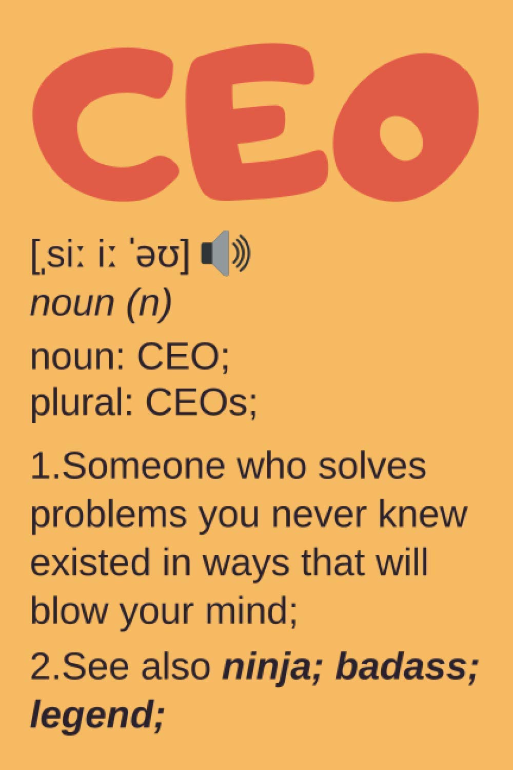 CEO Gifts: Lined Notebook Journal Diary Paper Blank, an Appreciation Gift for CEO to Write in (Volume 5)