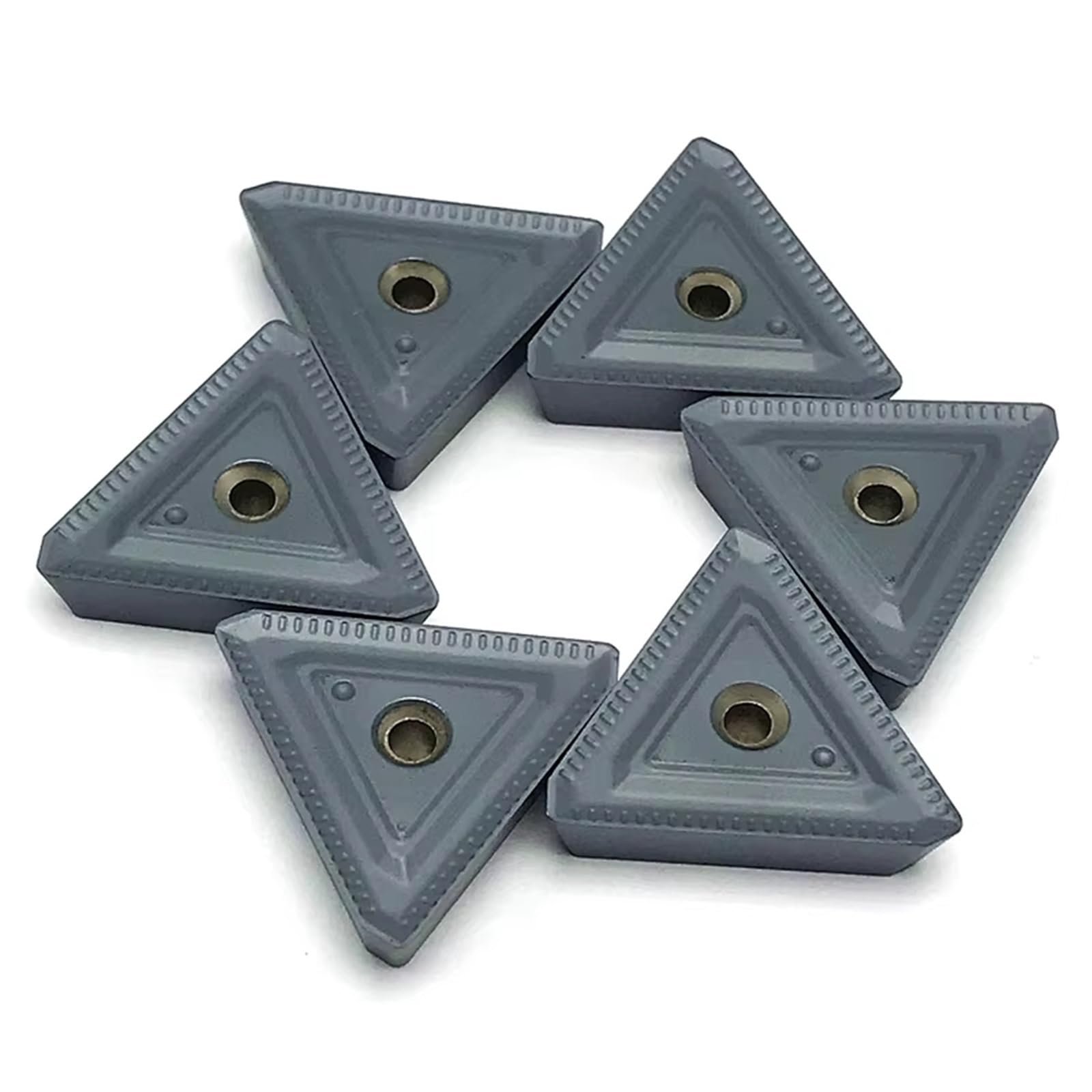 Hartmetalleinsätze PVD-Außendrehwerkzeug Drehmaschine(10PCS TPKN2204)