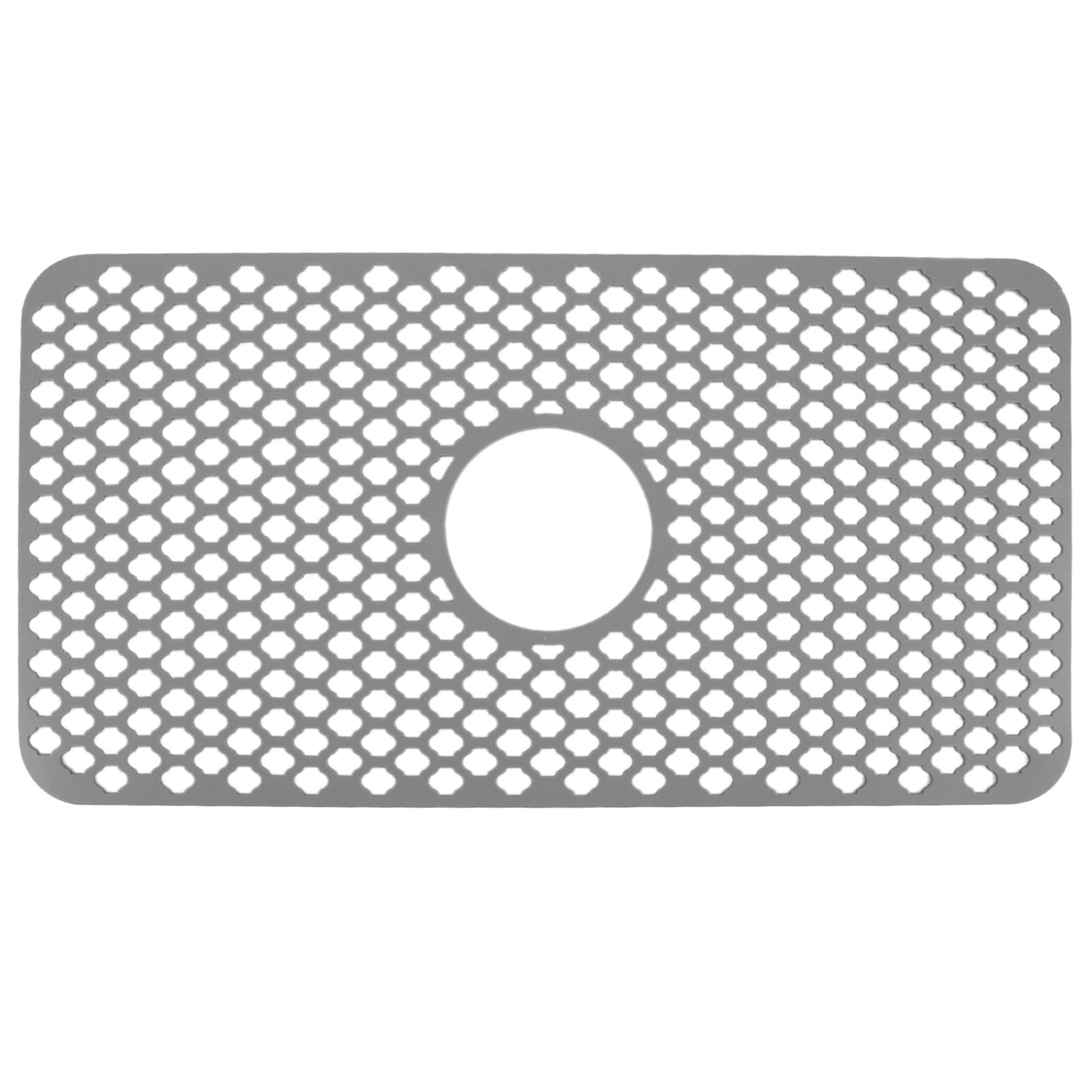 Protecteur d'évier isolant en silicone avec grille de fond creuse et antidérapante