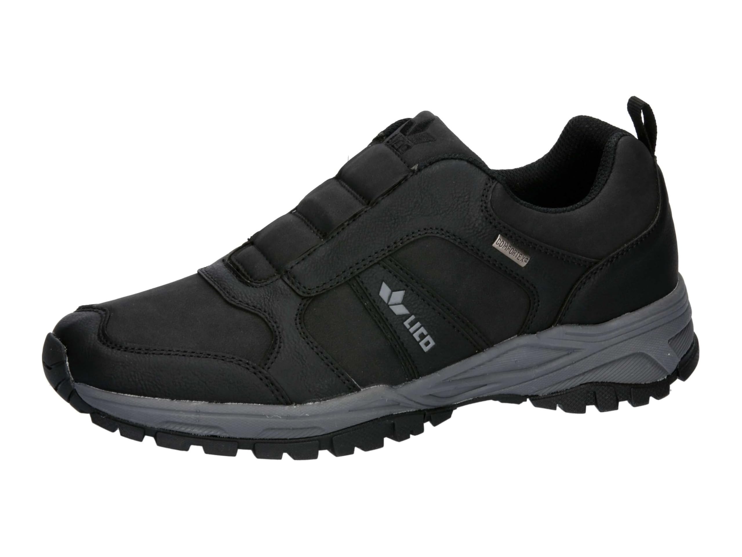 Lico Herren Angers Sneaker, schwarz, 43 EU