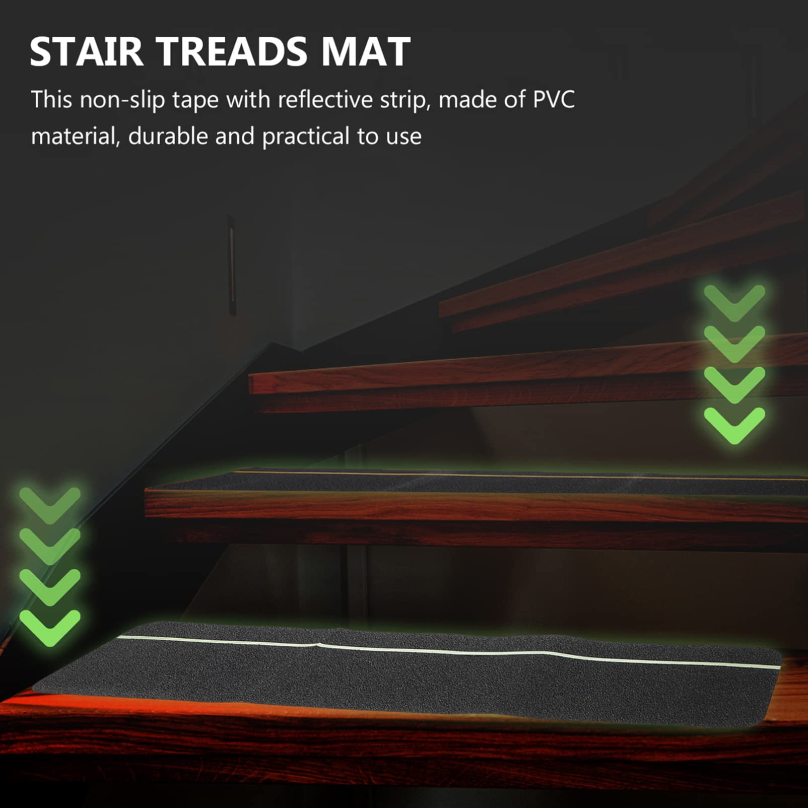 ULTECHNOVO Slip Tape For Stairs Non-Slip Grip Strips Glow - View #4