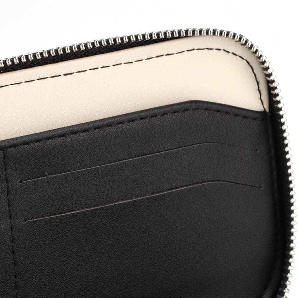 Portafoglio da viaggio con blocco RFID, porta passaporto e organizer per carte di credito, per uomini e donne, sottile, multi tasca, per lavoro, vacanze, pendolari, in pelle PU, dimensioni compatte