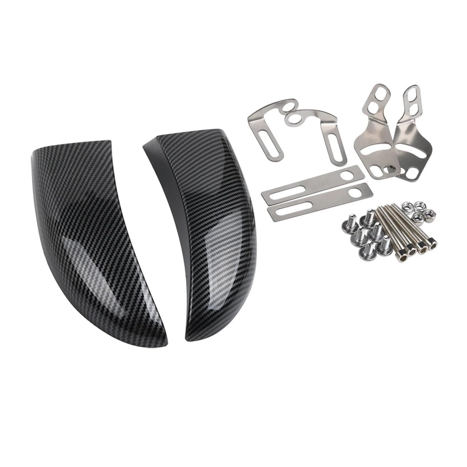 Conducto de aire Conducto Aire Freno Delantero Para TMAX530 560 DX SX | Kit de montaje de enfriador de pinza de freno, conductos de aire de refrigeración de disco delantero de motocicleta
